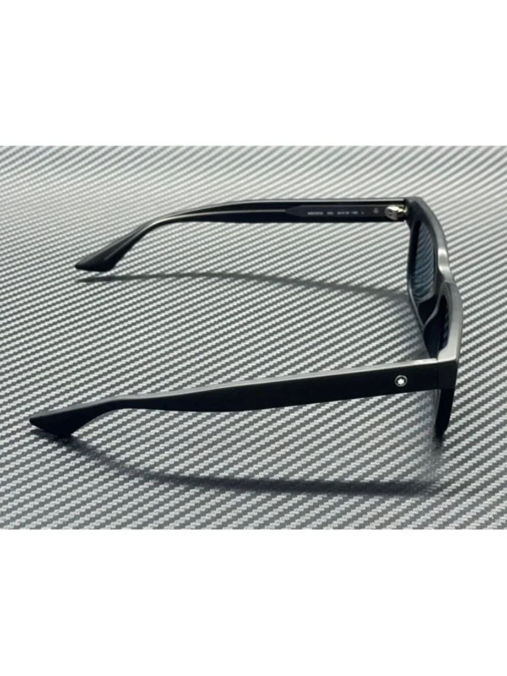 New Montblanc Men Matte Black Sunglasses 54-19-150